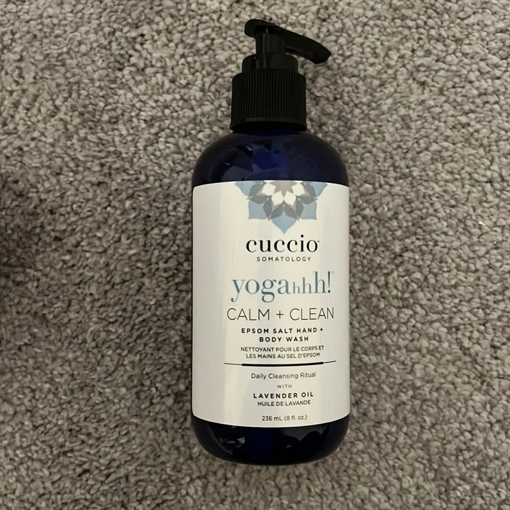 NEW- Cuccio Somatology Yogahhh! Calm + Clean Epsom Salt Hand & Body Wash